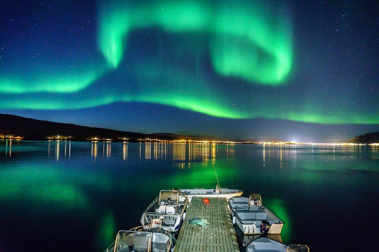 Vikran Vacation: Sea Fishing And Northern Lights Kültér fotó